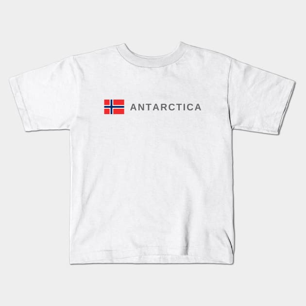 Antarctica Kids T-Shirt by tshirtsnorway